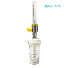 La serie de aire médico medidor de flujo de aire con la botella del humidificador con humidificador
